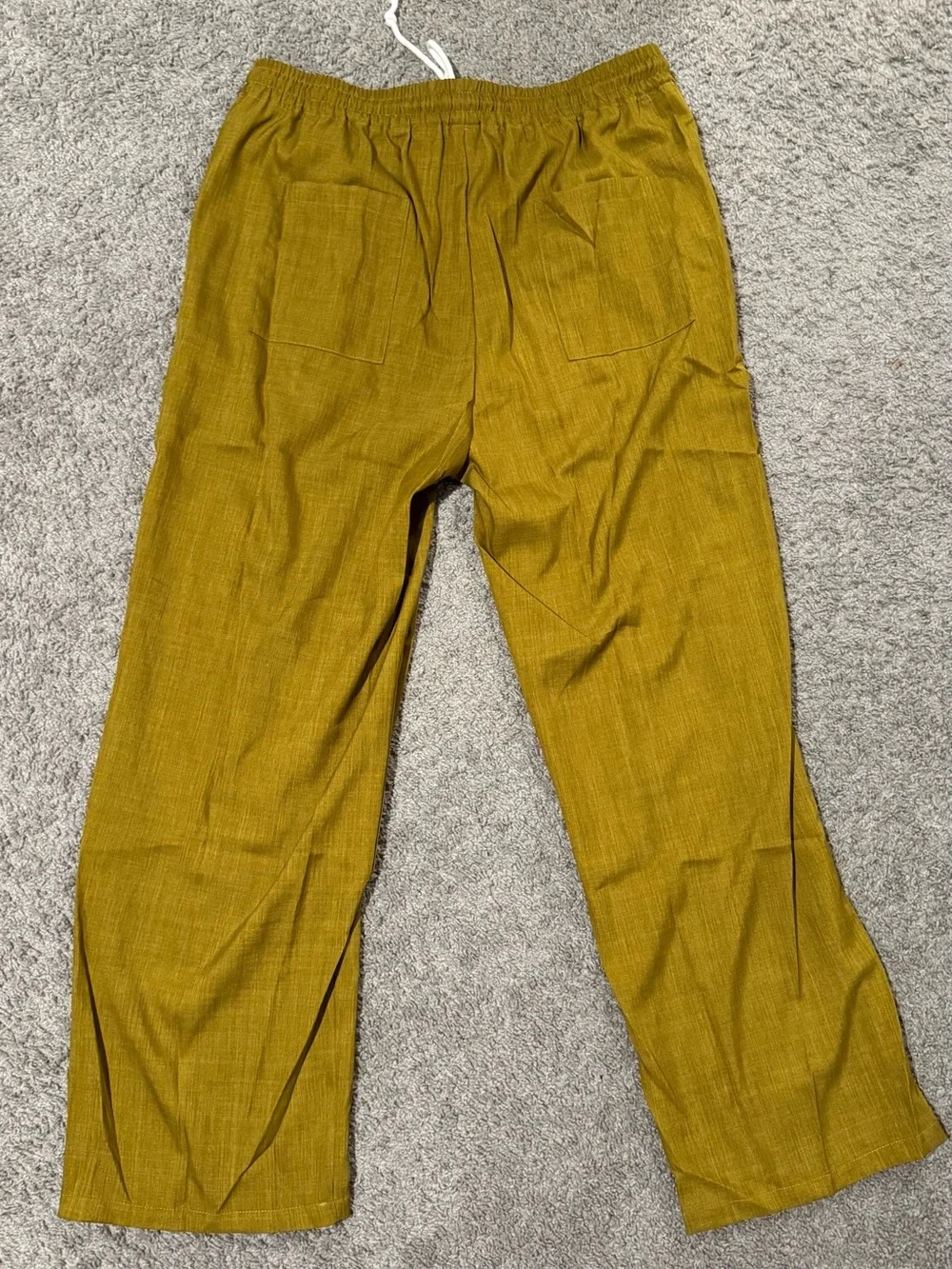 Coofandy mustard pants